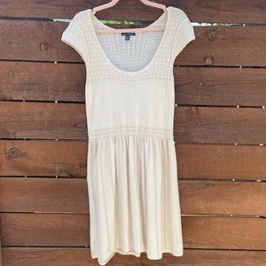 AE Cream Knit Dress